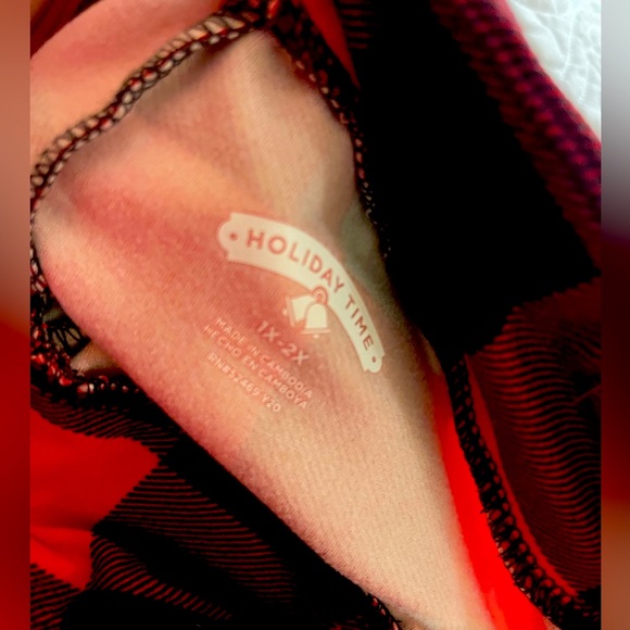 Holiday Time Leggings 1X-2X - Picture 3 of 3